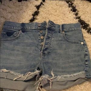 Jean shorts